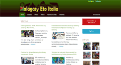 Desktop Screenshot of malagasy.it