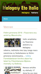 Mobile Screenshot of malagasy.it